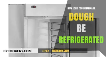Refrigerating Homemade Dough: Optimal Storage Time for Freshness and Quality