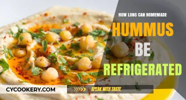 Refrigerating Homemade Hummus: Optimal Storage Time and Freshness Tips
