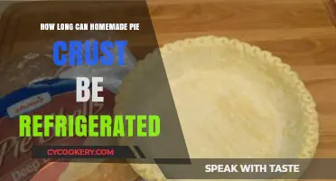 Refrigerating Homemade Pie Crust: Optimal Storage Time and Tips