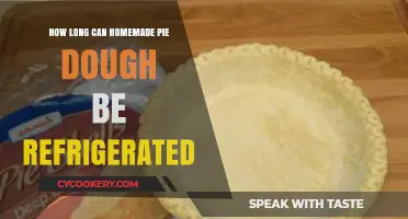 Refrigerating Homemade Pie Dough: Optimal Storage Time and Tips