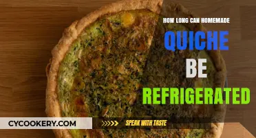 Refrigerating Homemade Quiche: Optimal Storage Time and Tips