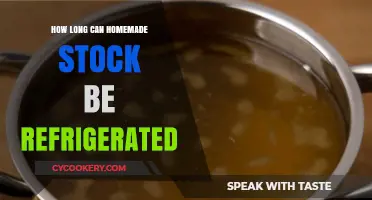 Refrigerating Homemade Stock: Safe Storage Duration and Tips