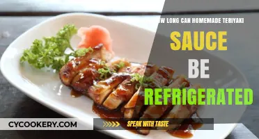 Refrigerating Homemade Teriyaki Sauce: Optimal Storage Time and Tips