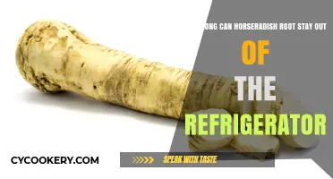 Horseradish Root Storage: How Long Can It Stay Unrefrigerated?