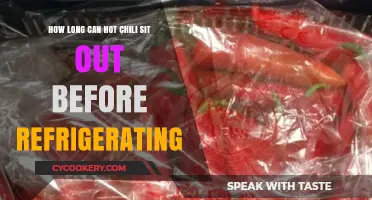 Hot Chili Storage: How Long Can It Safely Sit Out?