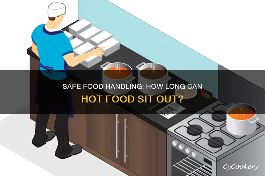 how long can hot food be left out before refrigerating