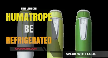 Refrigerating Humatrope: Optimal Storage Duration and Safety Tips