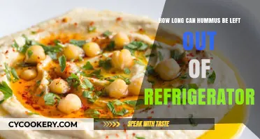 How Long Can Hummus Sit Out Safely Before Spoiling?