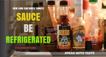 Refrigerating Hunt's Tomato Sauce: Shelf Life and Storage Tips