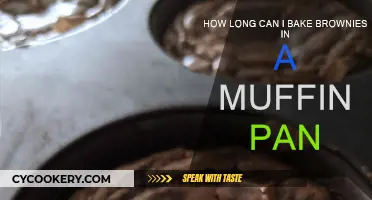 Baking Brownies: Muffin Pan Method & Timing