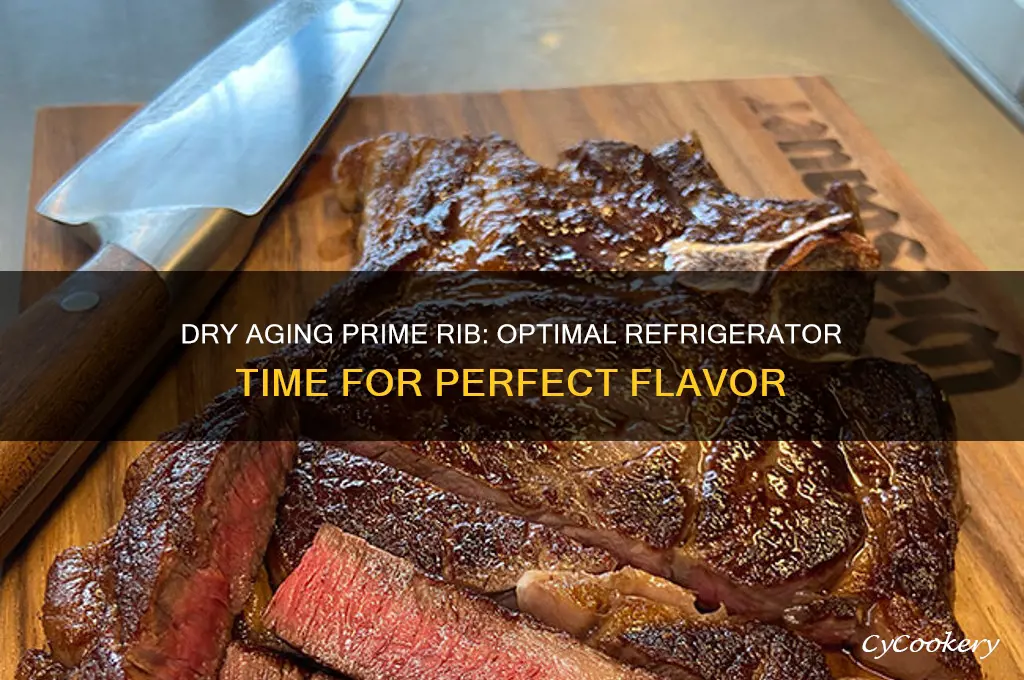 how long can i dry age prime rib in refrigerator