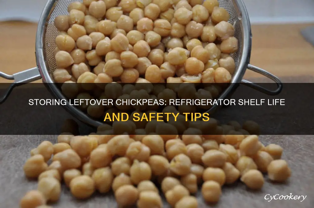 how long can i leave leftover cgarbonzo beans in refrigerator