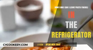 Pasta Fagioli Storage Guide: Refrigerator Shelf Life Explained
