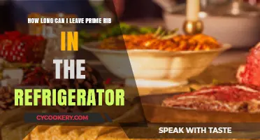 Prime Rib Storage: Safe Refrigeration Time and Tips
