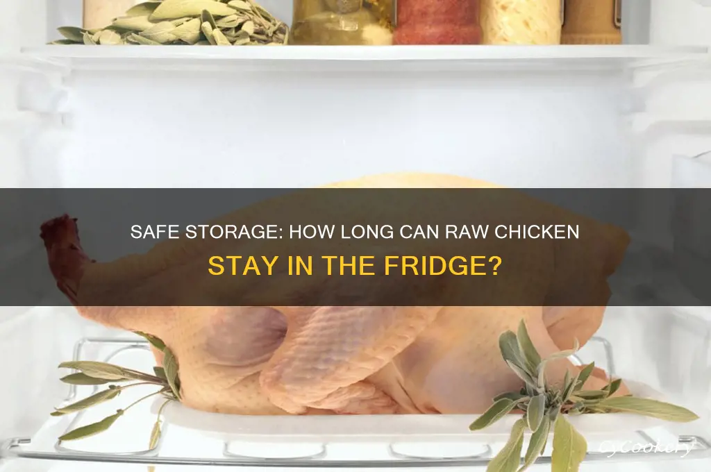 how long can i leave raw chicken in the refrigerator