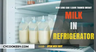 Thawed Breast Milk Storage: Safe Refrigeration Time Explained