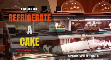 Refrigerating Cake: Optimal Storage Time and Freshness Tips
