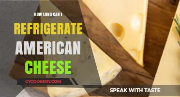 Refrigerating American Cheese: Optimal Storage Time and Freshness Tips
