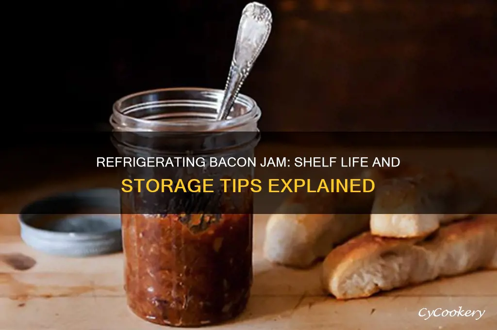 how long can i refrigerate bacon jam