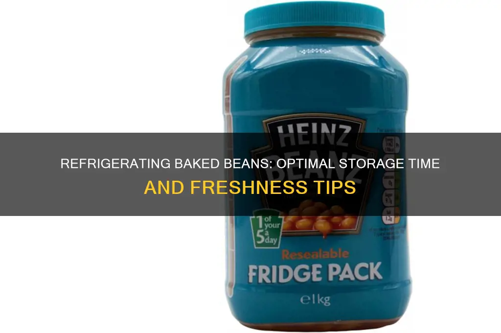 how long can i refrigerate baked beans