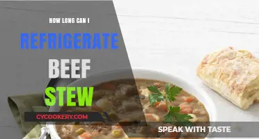 Refrigerating Beef Stew: Safe Storage Tips and Shelf Life Guide