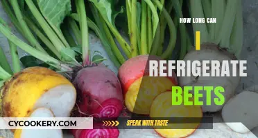 Refrigerating Beets: Optimal Storage Time and Freshness Tips