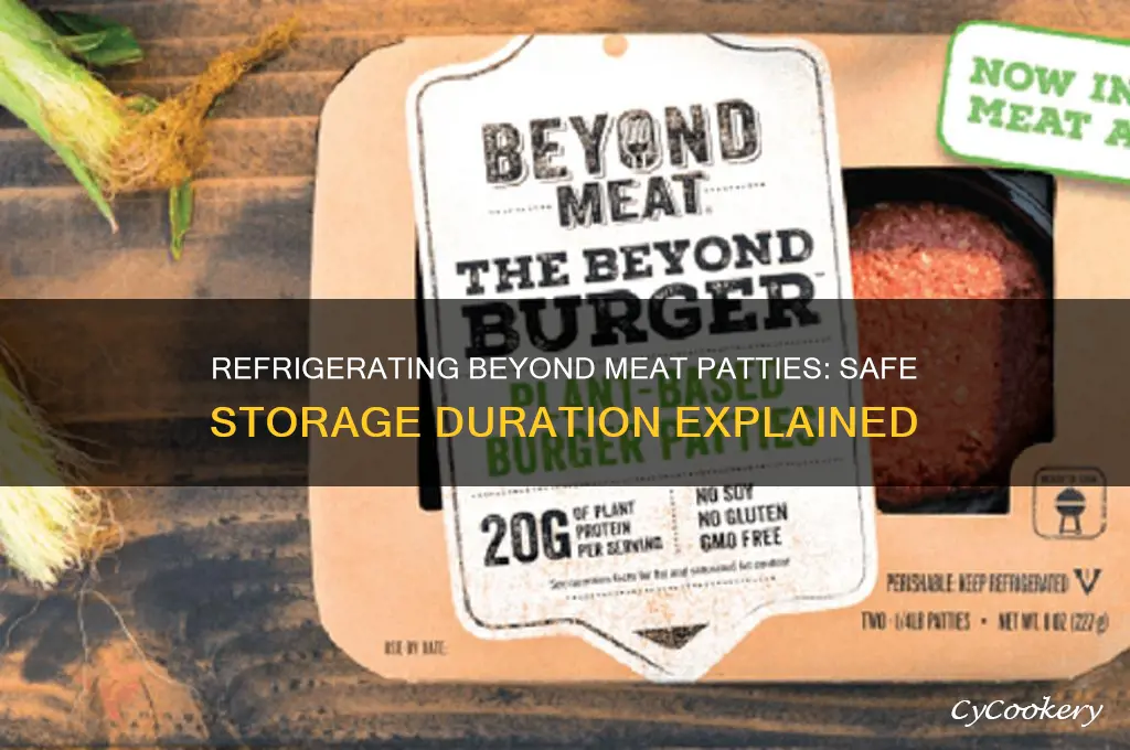 how long can i refrigerate beyond meat patties