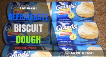 Refrigerating Biscuit Dough: Optimal Storage Time and Tips for Freshness