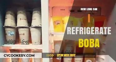 Refrigerating Boba: How Long Can You Keep It Fresh?