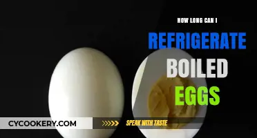 Refrigerating Boiled Eggs: Optimal Storage Time and Safety Tips