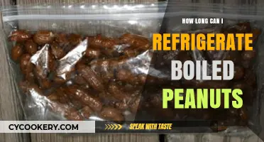 Refrigerating Boiled Peanuts: Optimal Storage Time and Freshness Tips