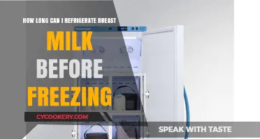 Refrigerating Breast Milk: Safe Storage Time Before Freezing Explained