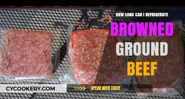 Refrigerating Cooked Ground Beef: Safe Storage Time and Tips