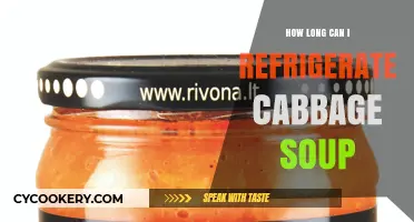 Refrigerating Cabbage Soup: Optimal Storage Time and Freshness Tips