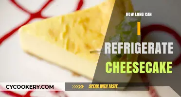 Refrigerating Cheesecake: Optimal Storage Time for Freshness and Flavor