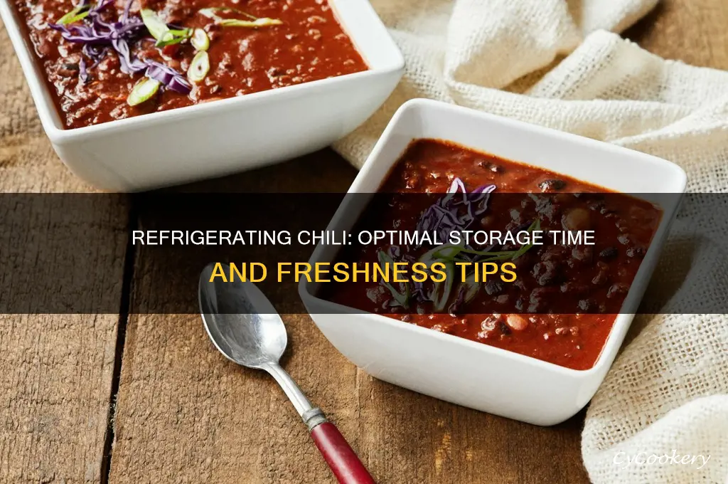 how long can i refrigerate chili