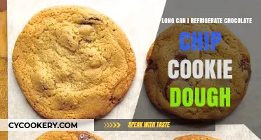 Refrigerating Chocolate Chip Cookie Dough: Safe Storage Time Guide