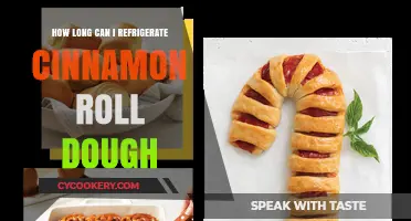 Refrigerating Cinnamon Roll Dough: Optimal Storage Time for Freshness
