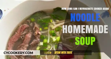 Refrigerating Homemade Asian Noodle Soup: Optimal Storage Time Guide