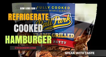 Refrigerating Cooked Hamburger: Safe Storage Tips and Shelf Life Guide