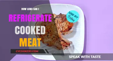 Refrigerating Cooked Meat: Safe Storage Time and Tips
