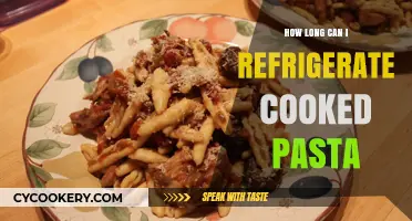 Refrigerating Cooked Pasta: Safe Storage Tips and Shelf Life Guide