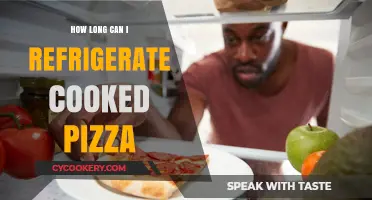 Refrigerating Cooked Pizza: Optimal Storage Time and Safety Tips