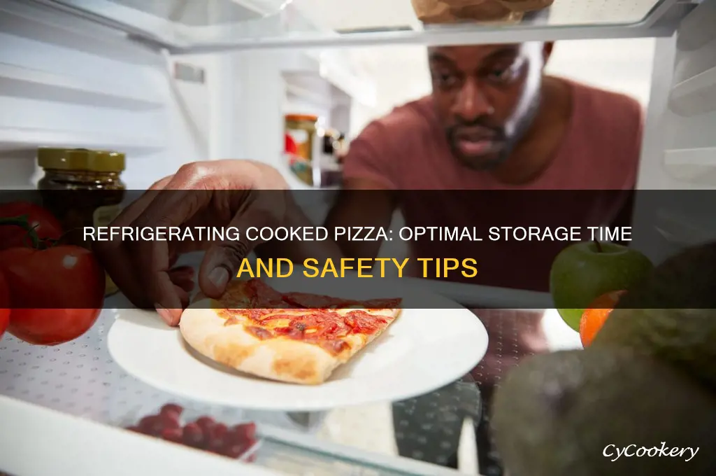 how long can i refrigerate cooked pizza
