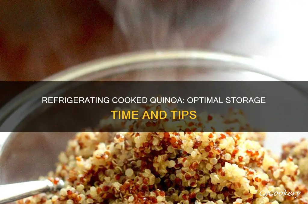 how long can i refrigerate cooked quinoa
