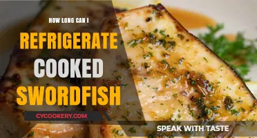 Refrigerating Cooked Swordfish: Safe Storage Tips and Time Limits