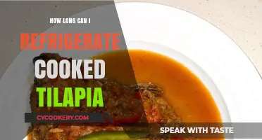 Refrigerating Cooked Tilapia: Safe Storage Tips and Time Limits