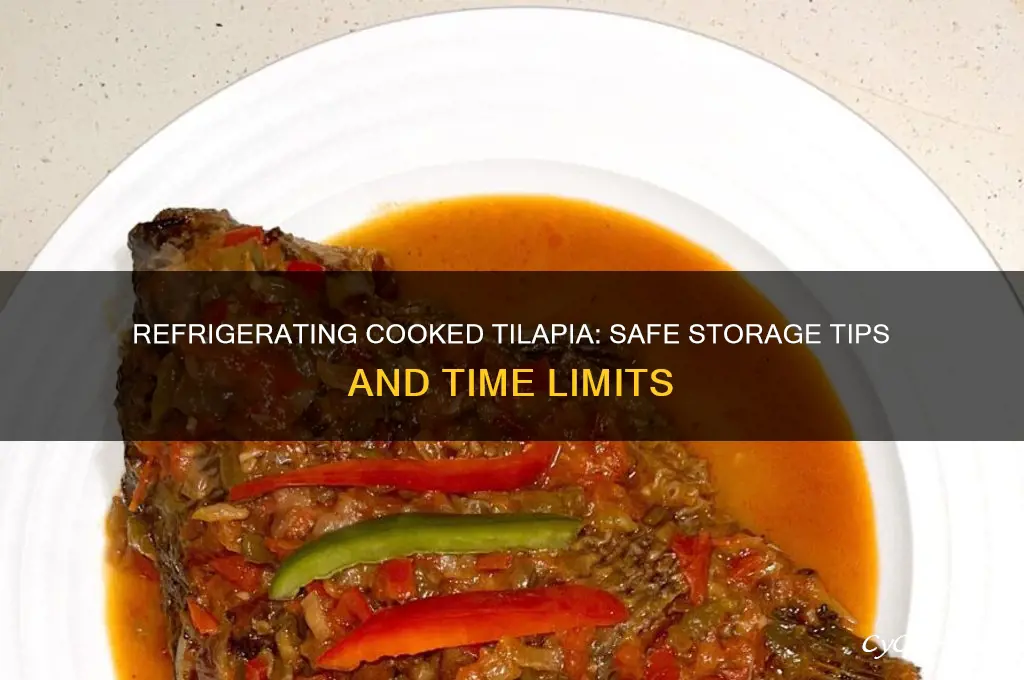 how long can i refrigerate cooked tilapia