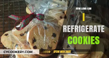 Refrigerating Cookies: Optimal Storage Time for Freshness and Taste