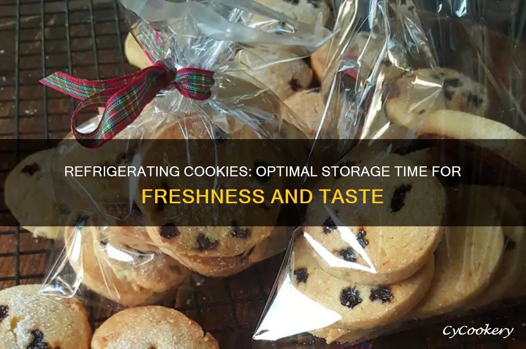how long can i refrigerate cookies